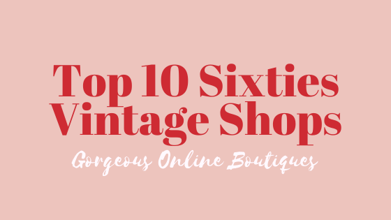 authentic 60s vintage shops