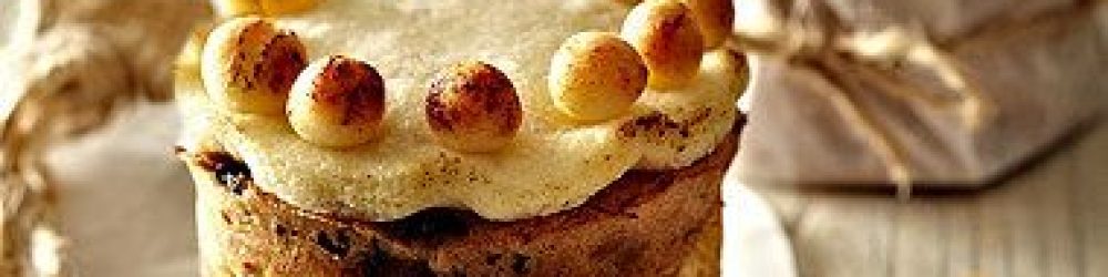 British Easter Food Simnel Cake